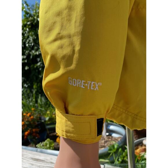 The North Face Vintage Gore Tex Jacket Men’s L Classic Summit Yellow Made In USA - Picture 6 of 15